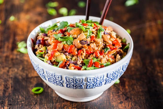 Sriracha Cauliflower Fried Rice: Spice Up Your Health with Superfoods